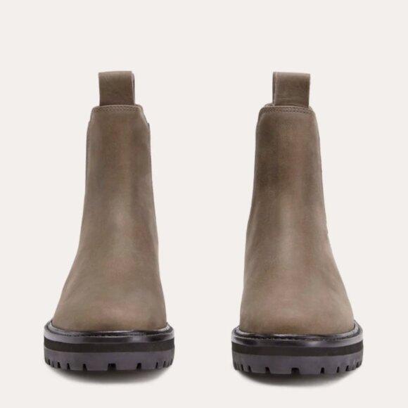 Everlane The Lug Sole Chelsea Boots - Taupe 7.5 - Picture 2 of 7